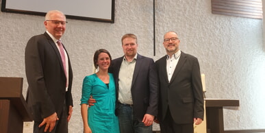 Feierliche Einsegnung: Johannes Seidel ist der neue Leiter des Kinder- und Jugendreferates